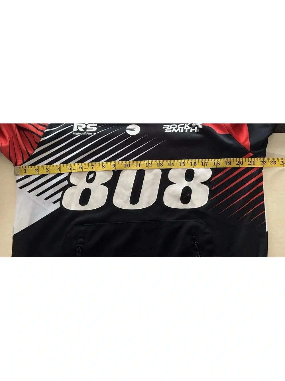 Rock Smith 808 Motor Cross Sweater Outfit Red Black Size Large